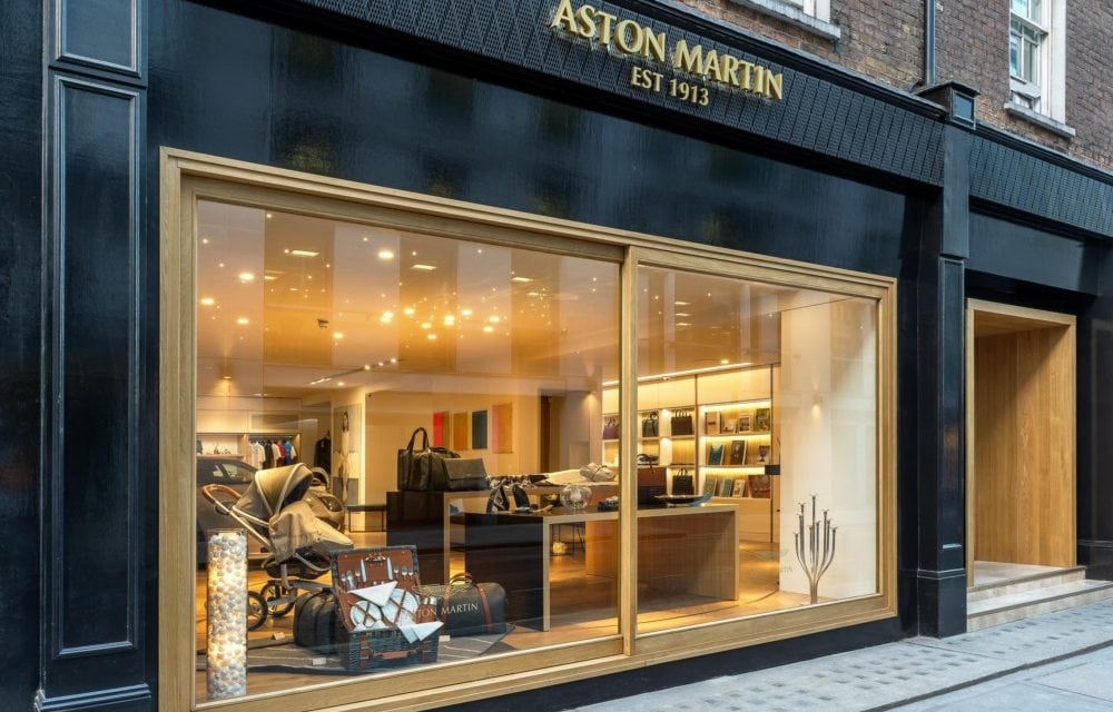 Aston Martin No. 8 Dover Street is our kind of shop