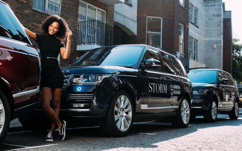 RANGE ROVER GLIDES INTO LONDON FASHION WEEK WITH STORM