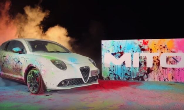 Alfa Romeo UK – New Alfa MiTo creates work of art captured by iPhone 7