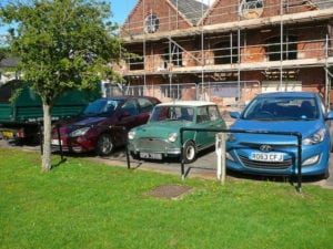 MiniParkingSpace 300x225 - MODERN CARS ARE TOO BIG FOR BRITAIN’S AGEING PARKING SPACES