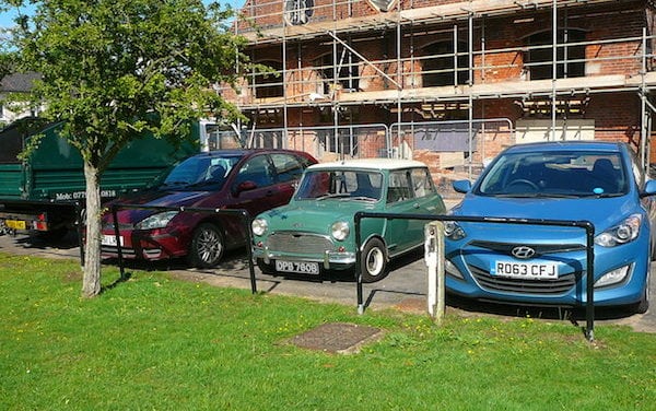 MODERN CARS ARE TOO BIG FOR BRITAIN’S AGEING PARKING SPACES
