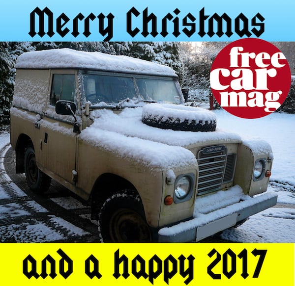 Happy New Year to all Free Car Mag readers.