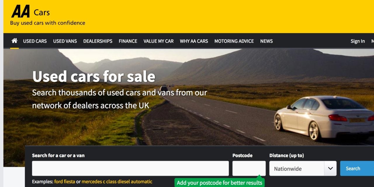 AA CARS LAUNCHES ‘APPROVED DEALER’ TO BOOST CONFIDENCE IN USED CAR MARKET