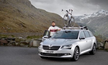 Sir Bradley Wiggins and Skoda