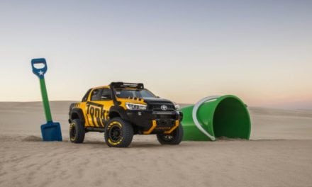 Toyota HiLux Reborn as a Tonka Toy