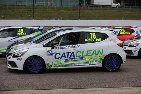 CATACLEAN IS MAIN SPONSOR FOR DRM TEAM IN RENAULT UK CLIO CUP