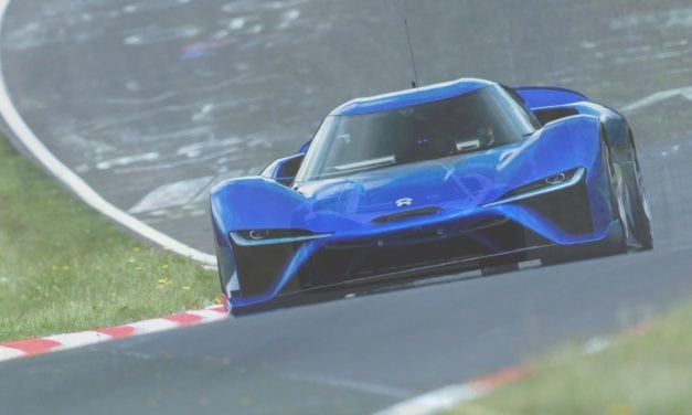 NIO EP9 Nürburgring Nordschleife Lap Record