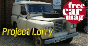 Project Lorry 300x158 - New Defender - Free Car Mag Project Lorry underway