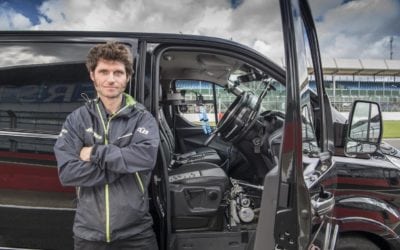 Guy Martin with the self driving Transit van 400x250 - Stories