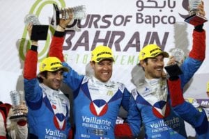 Nicolas Prost Celebrating WEC Title 300x200 - Nicolas Prost wins FIA LMP2 World Endurance Title