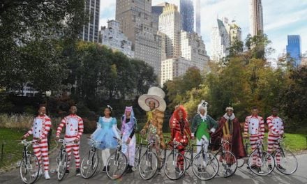 Alice goes riding in Central Park for the Pirelli 2018 Calendar