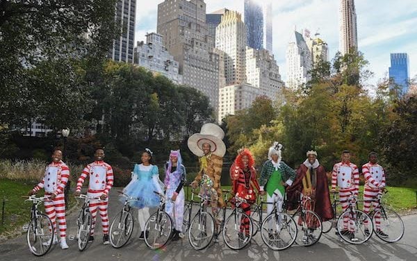 Alice goes riding in Central Park for the Pirelli 2018 Calendar