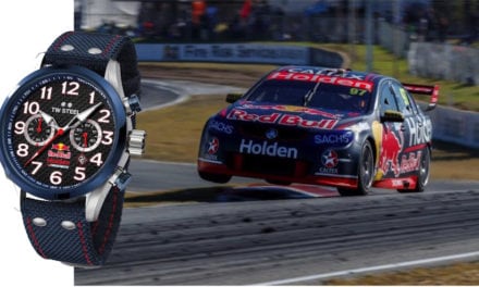 T W Steel and Red Bull Holden a proper car watch for Christmas