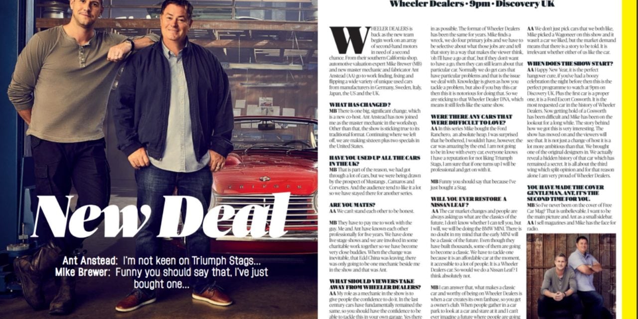 Wheeler Dealers: the interview