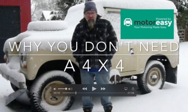 Why you don’t need a 4 x 4
