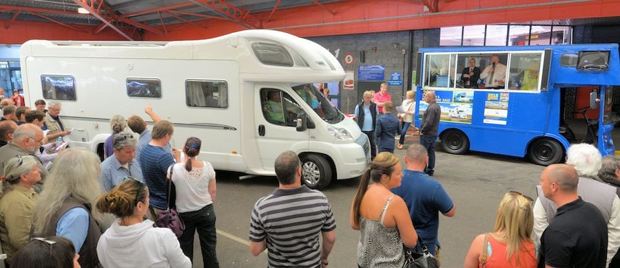 Over 100 Caravans and Motorhomes on offer at BCA Nottingham