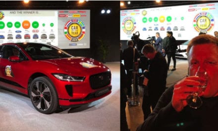 Trebles all round as Jaguar I-Pace crowned European Car of the Year