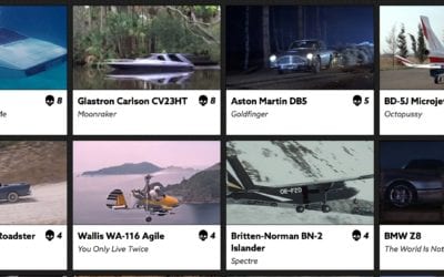 Bond Cars 400x250 - Films
