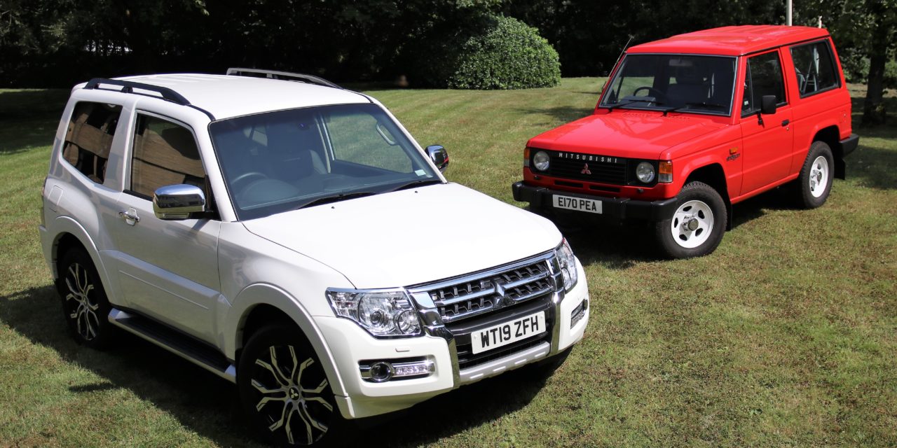 FINAL MITSUBISHI SHOGUN OFFICIALLY IMPORTED INTO THE UK JOINS THE MITSUBISHI MOTORS IN THE UK HERITAGE FLEET
