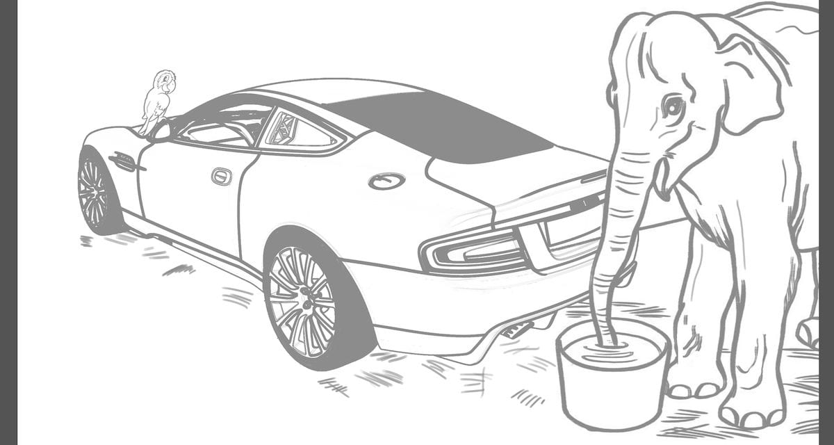 Colour your very own Aston and you might win a prize!