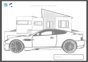 Page 3 300x212 - Colour your very own Aston and you might win a prize!