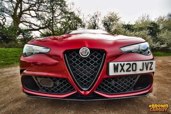 Alfa Romeo Giulia Quadrifoglio driven by Brown Car Guy