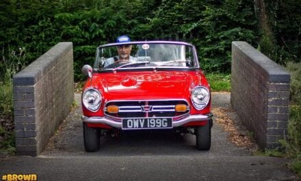 Honda S800 where Brown Car Guy meets a hero