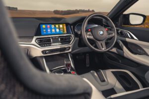 BMW M4 convertible interior 300x200 - BMW M4 Competition Convertible Review