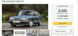 Saab 900 300x141 - Car & Classics '80s icons