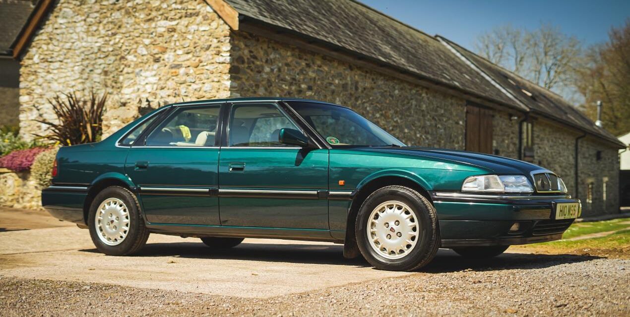 Car & Classic auctions “One previous Lady owner” Buckingham Palace 1993 Rover 827 Sterling