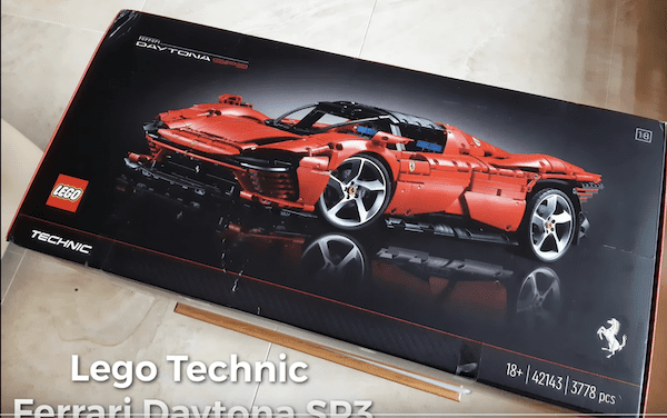 Kiran builds @LEGO Technic @Ferrari Daytona SP3