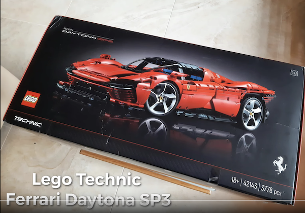 Kiran builds @LEGO Technic @Ferrari Daytona SP3