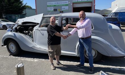 Bon voyage! Rare 1949 Rolls-Royce on tour de France