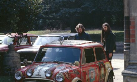 Beatles Minis Reunited at London Classic Car Show