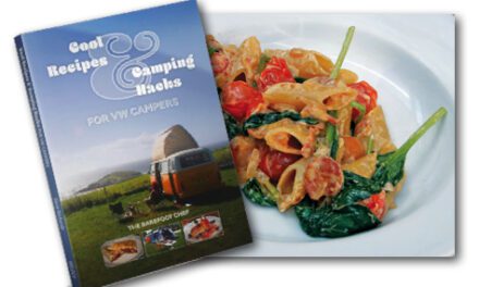 Cool Recipes & Camping Hacks for VW Campers Cook Book of the Year