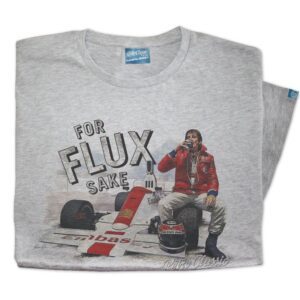 Flux T shirt 300x300 - For Flux Sake' - Motor Racing Book of the Year