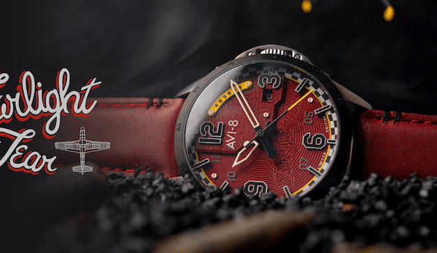 AVI-8 P-51 Mustang Twilight Tear Automatic Limited Edition
