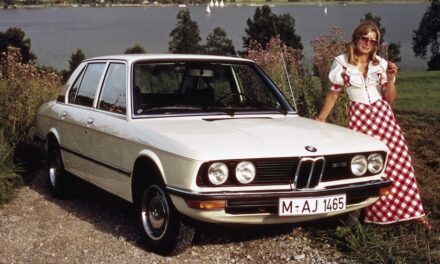 New BMW 5 Series in 1972