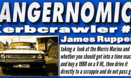 Bangernomics is on Substack and Free Car Mag