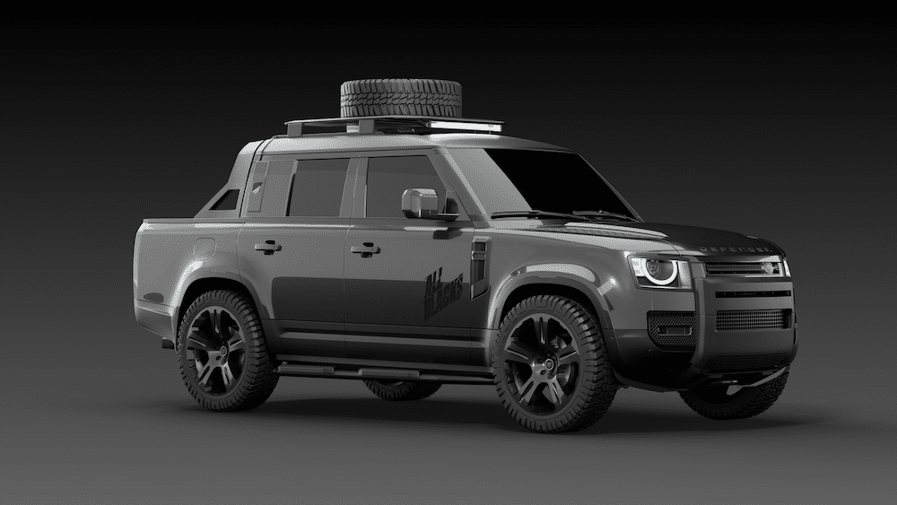 LAND ROVER DEFENDER 130 PICKUP: THE ALL BLACKS HOMAGE EDITION – HERITAGE CUSTOMS