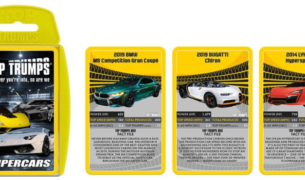 TOP TRUMPS THE ULTIMATE STOCKING FILLERS FOR CAR LOVERS