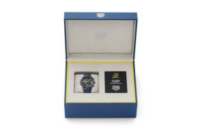 Senna Tag Heuer box 300x200 - TAG Heuer Carrera Chronograph Tourbillon x Senna