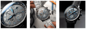 AVI 8 detail 300x103 - Hawker Hurricane INKDIAL Chronograph Limited Edition from AVI-8