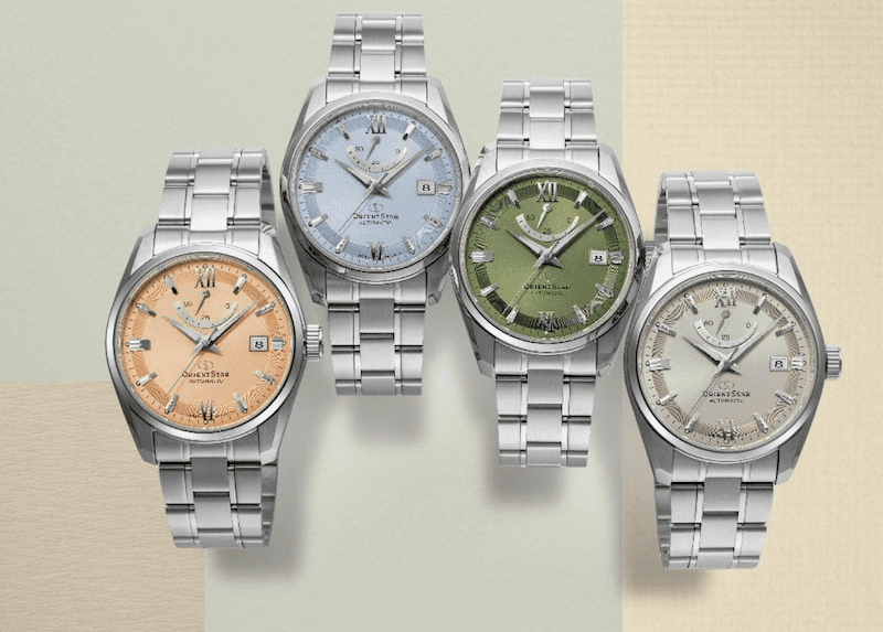 Orient Star Launches New Contemporary Date Models in Subtle Earthy Colours