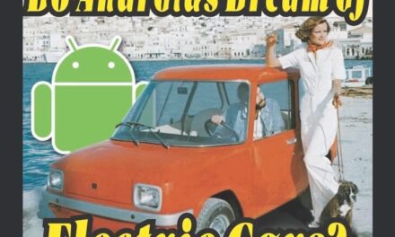 Do Androids Dream of Electric Cars?