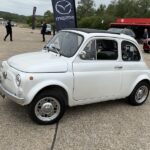 Classic Fiat 500E Yes it has a Battery