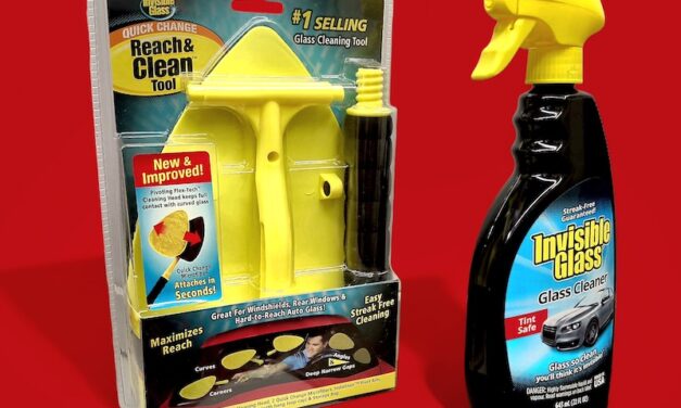Invisible Glass Reach & Clean Tool & Glass Cleaner Spray
