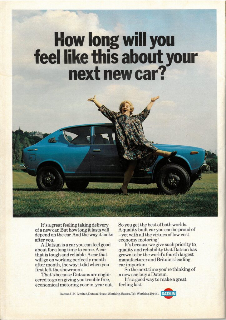 76 Plate Registration Rip Off Datsun Hattie Jacques 724x1024 - 76 Plate Registration Rip Off